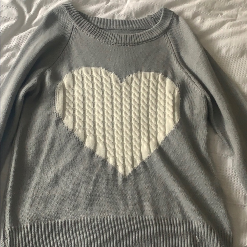Heart sweater